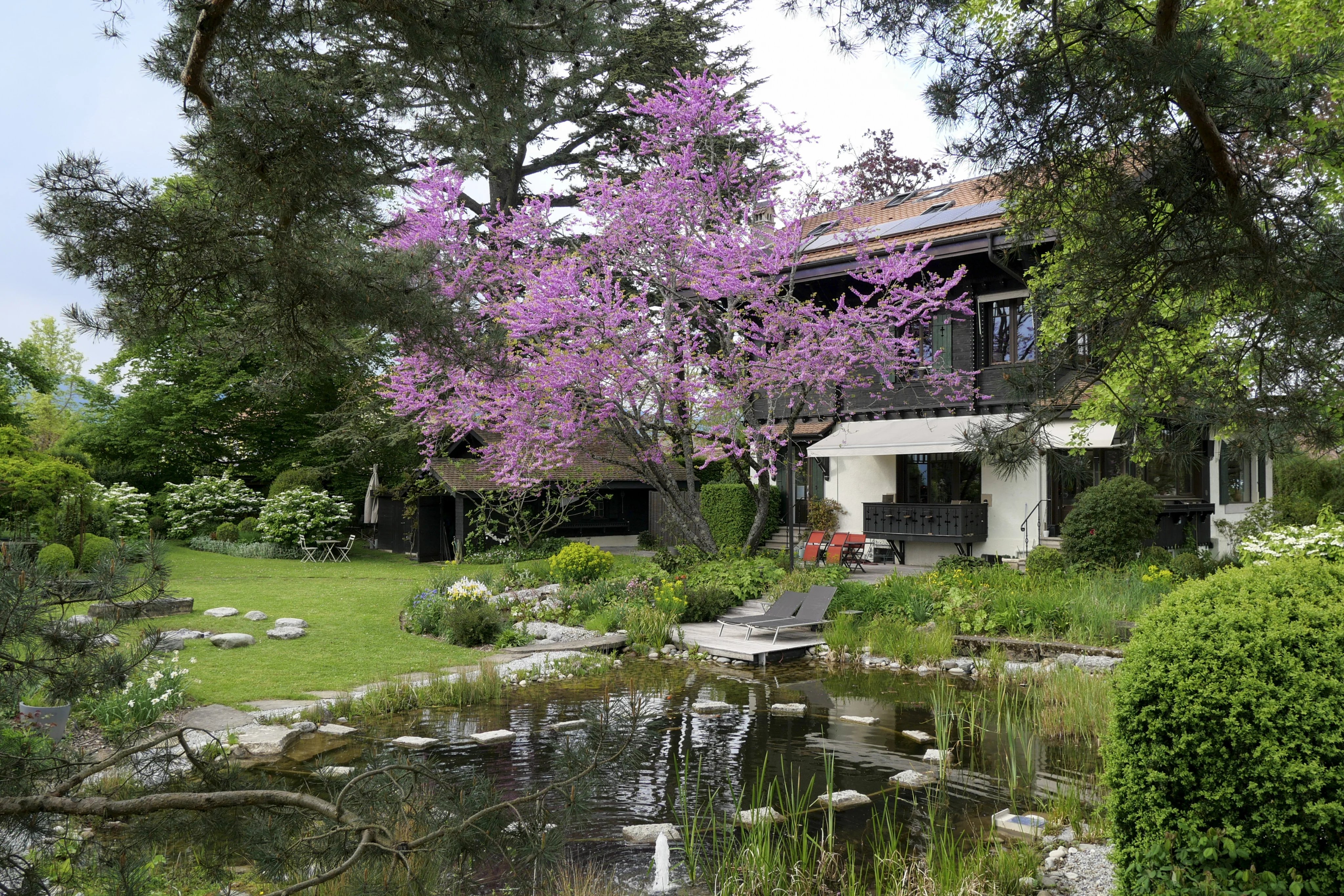 Tranquil retreat with views of Mont Blanc