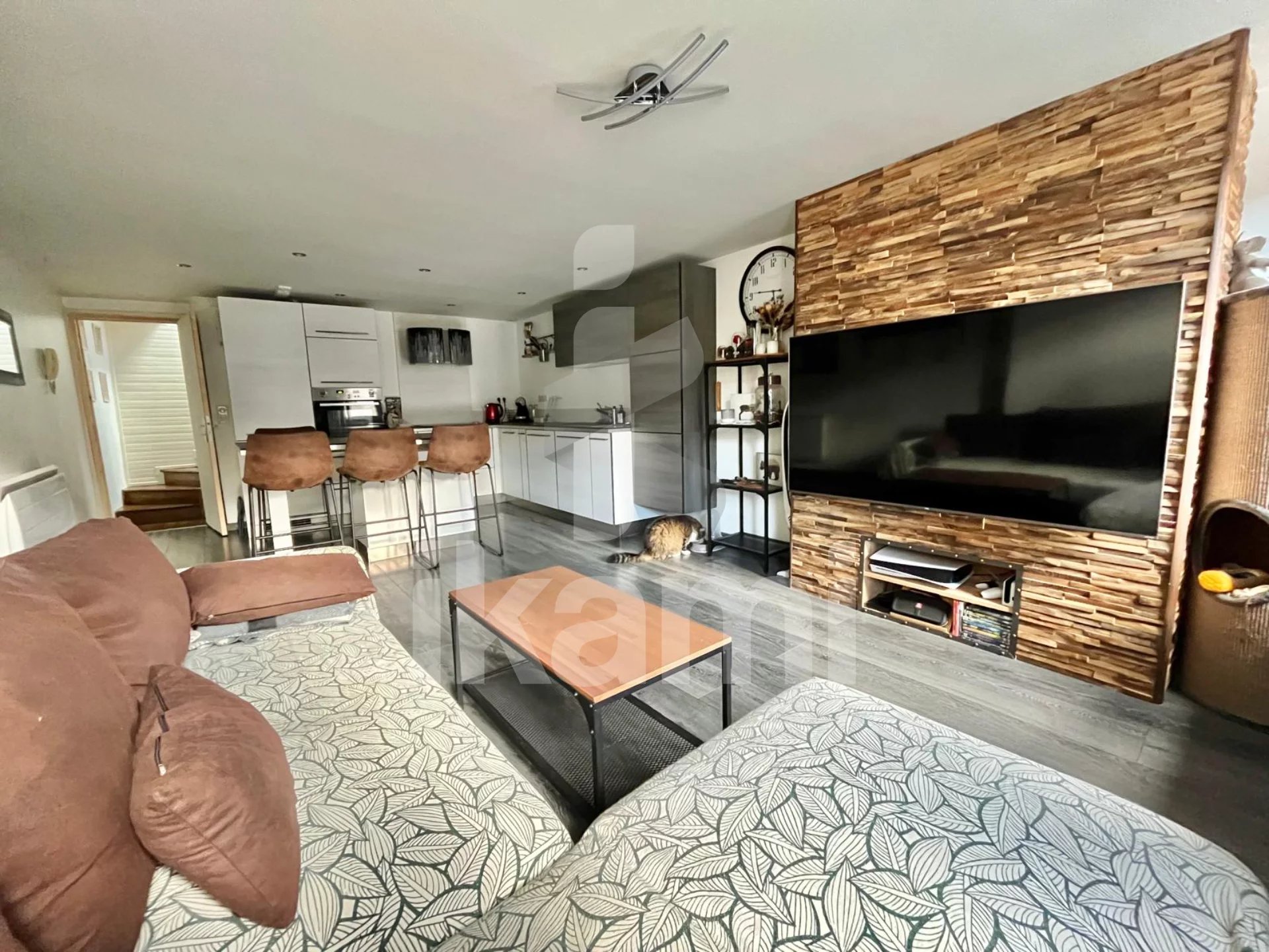 Appartement T3 triplex avec jardin