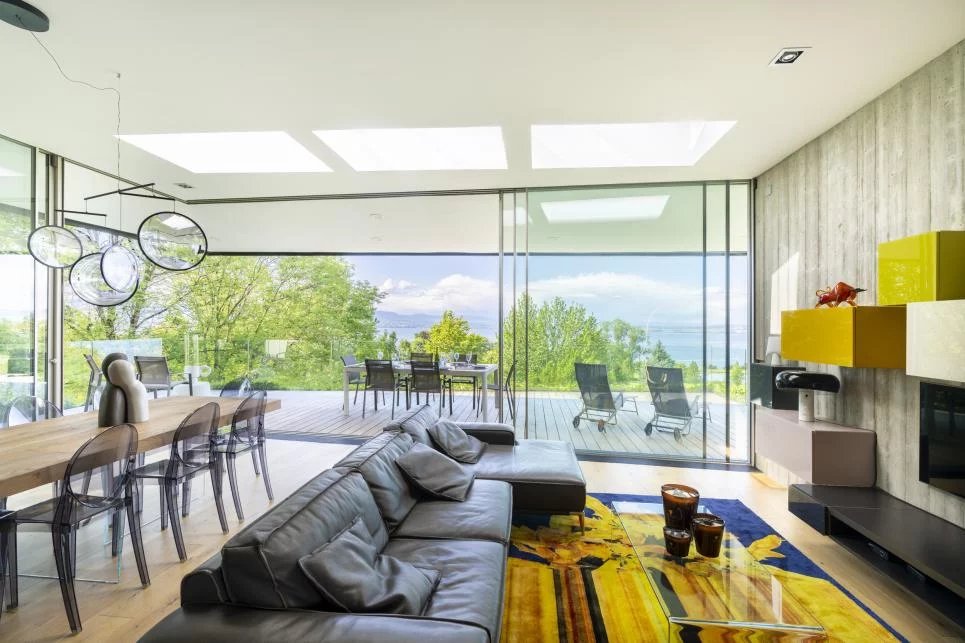 Maison d'architecte au cœur du Golf d'Evian