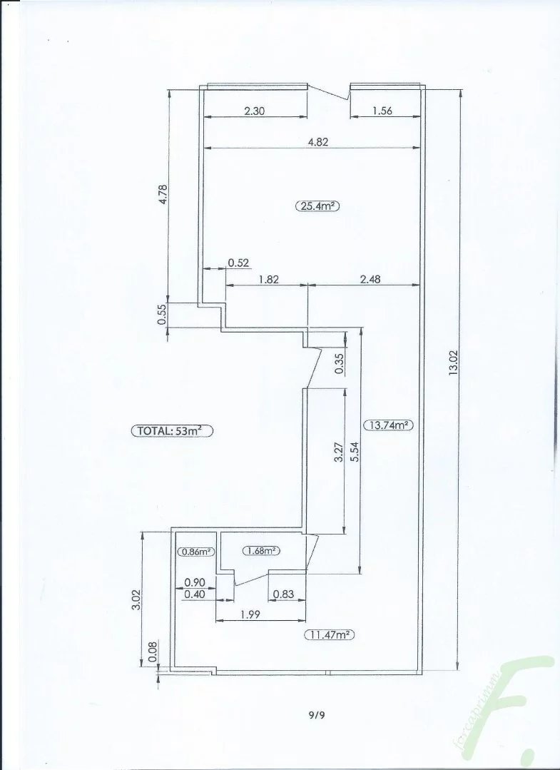 ANNECY - DROIT AU BAIL - LOCAL COMMERCIAL DE 53 M²