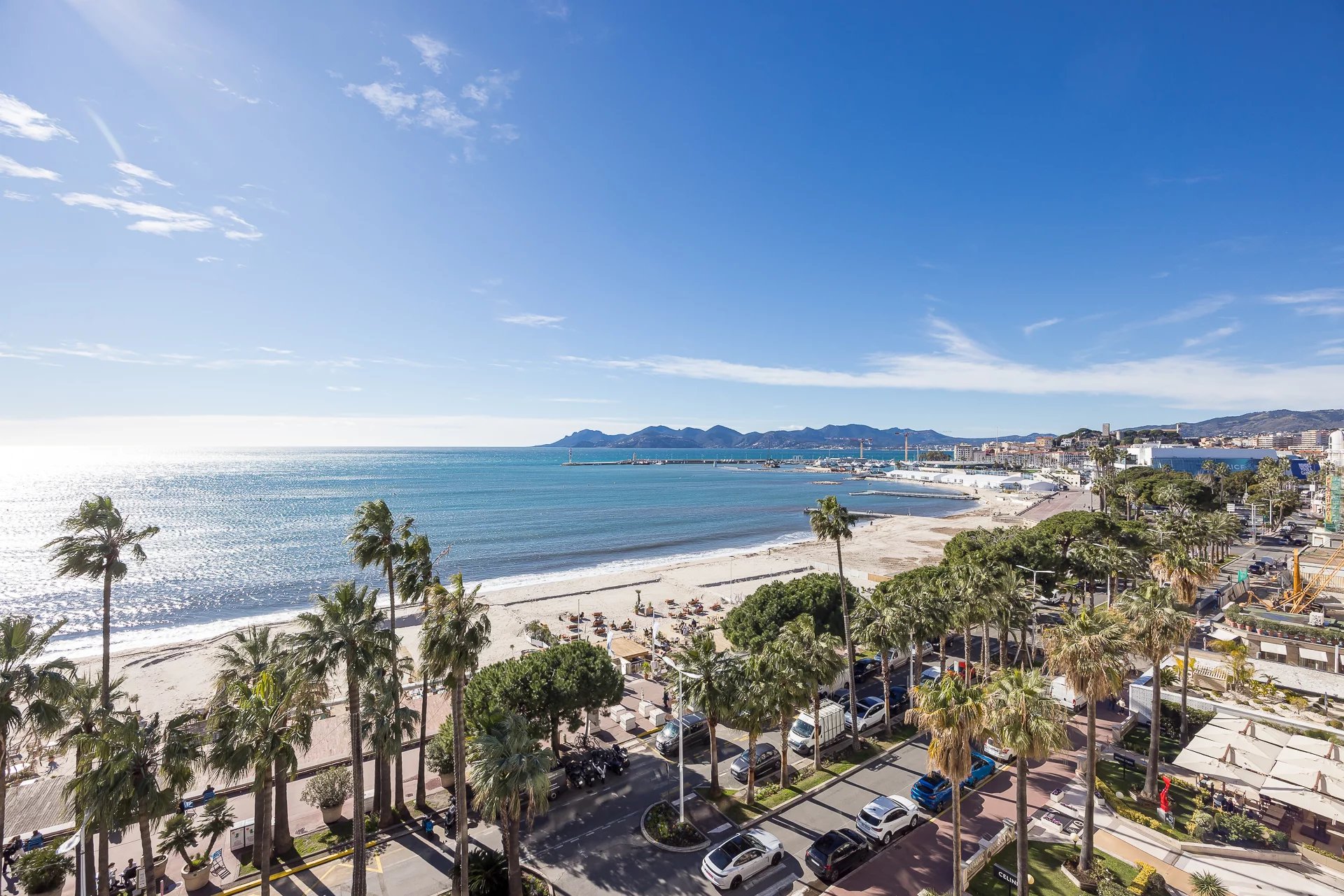 Cannes - Croisette - Panoramic sea view
