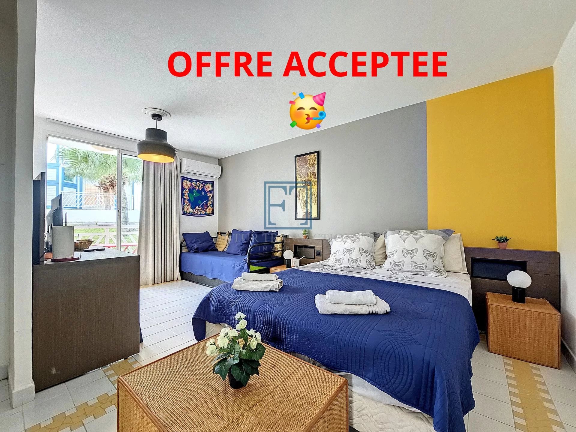 Studio 25 m2 résidence de vacances Saint François