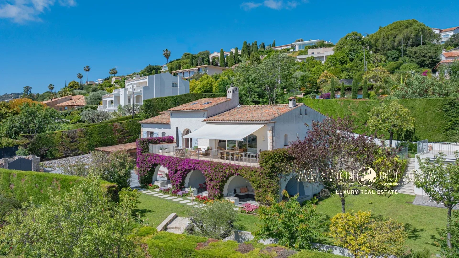 GOLFE-JUAN - VILLA - VUE MER PANORAMIQUE