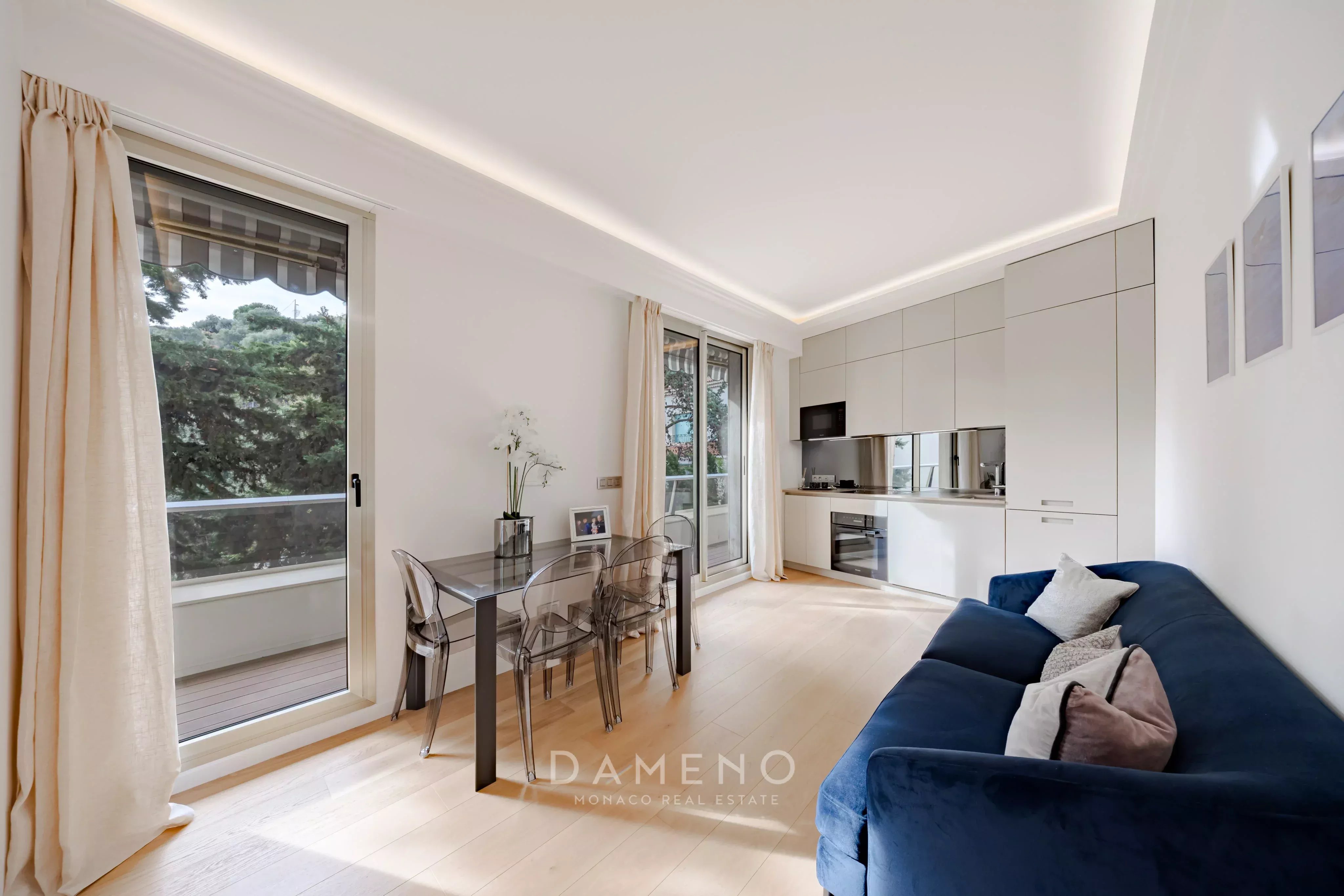 3 pièces rénové et meublé Bel Horizon.