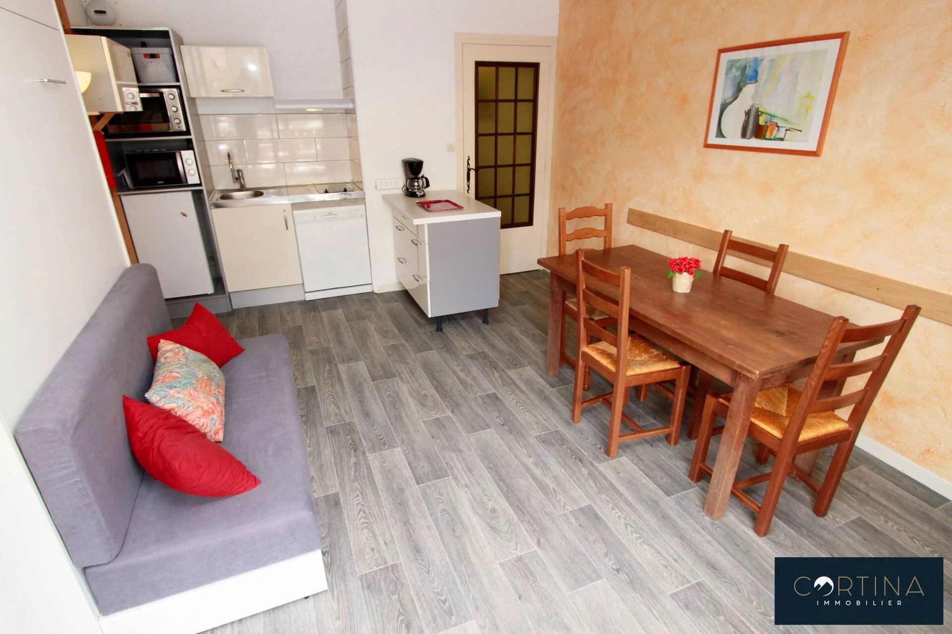 PREGENTIL 4 — Studio pour 4 personnes, cœur de station