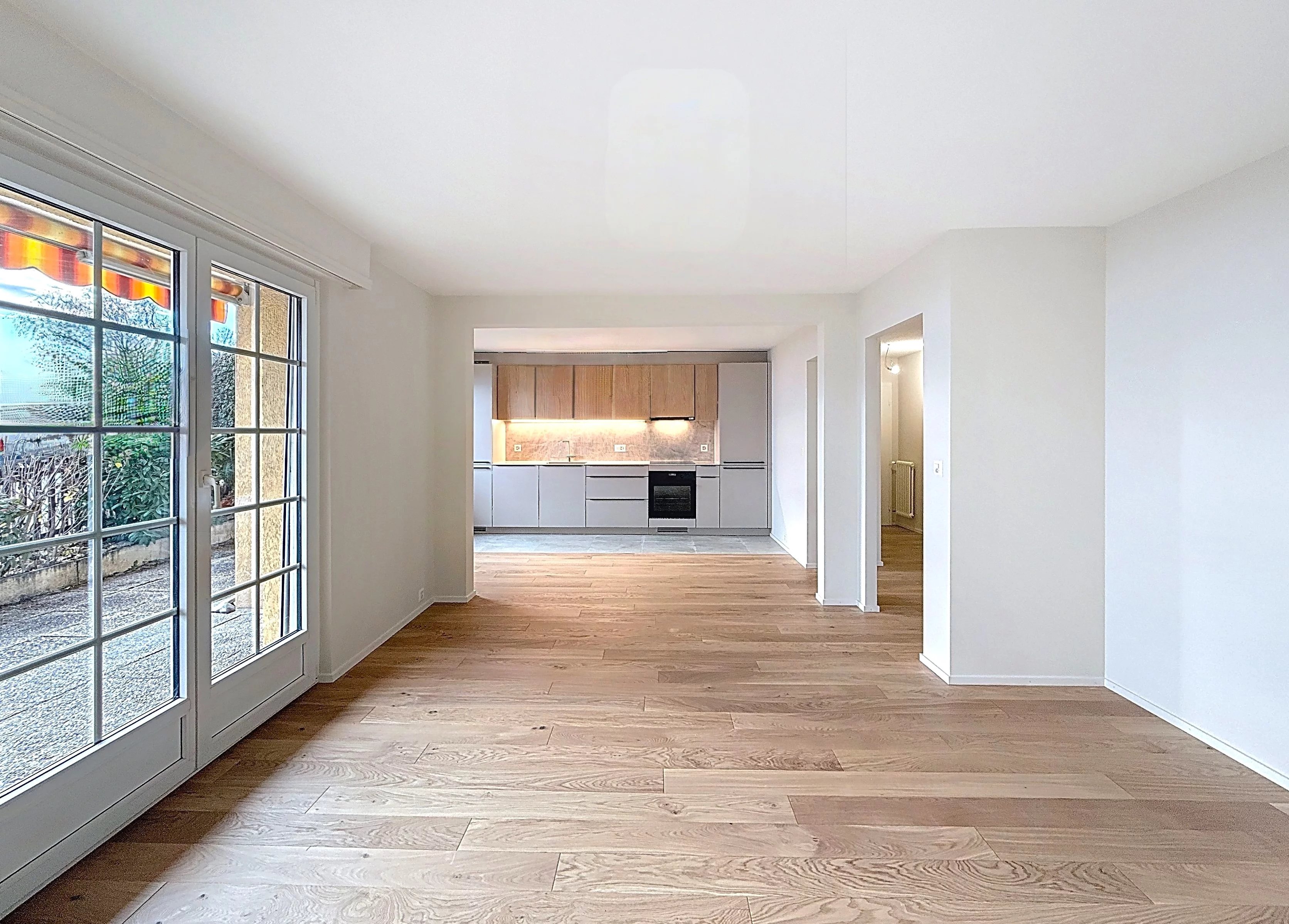 Vue sur le Léman à quelques minutes du funiculaire !