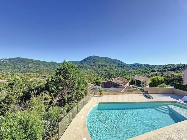 Villa panoramic sea view, quiet, pool in Les Adrets — photo 2