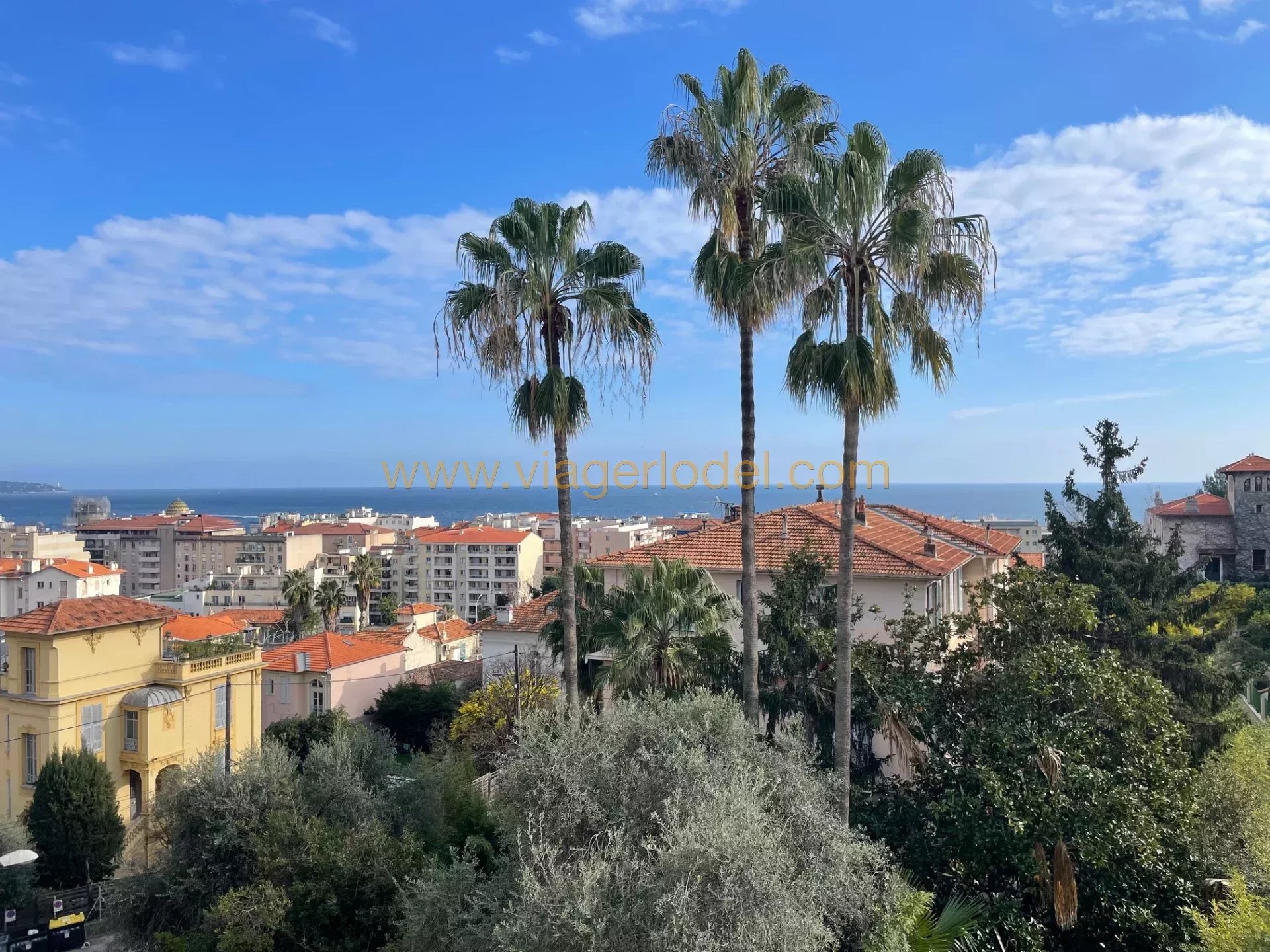 Ref.: 9590 - LIFE ANNUITY - NICE (06) Magnan - vacant 3-room apartment