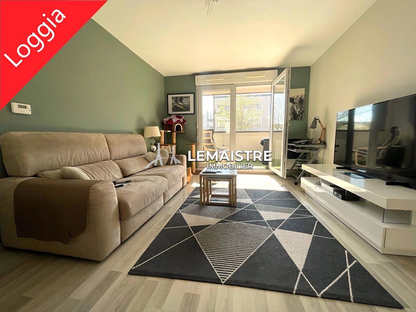 Appartement Le Havre / DOCKS 3 pièce(s) 67.19m2, parking, loggia