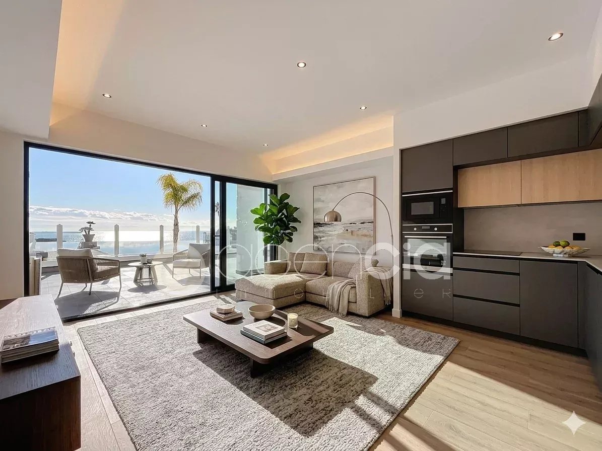 NEUF - Cannes Croix des Gardes - T3 vue mer avec terrasse