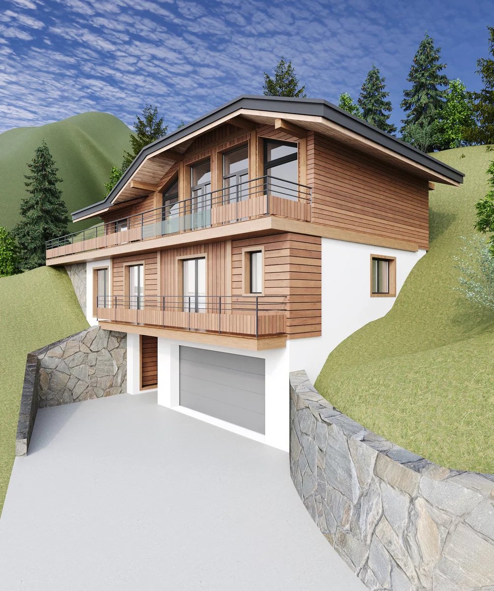 Photo of LA CÔTE D’ARBROZ – Constructible plot with planning permission