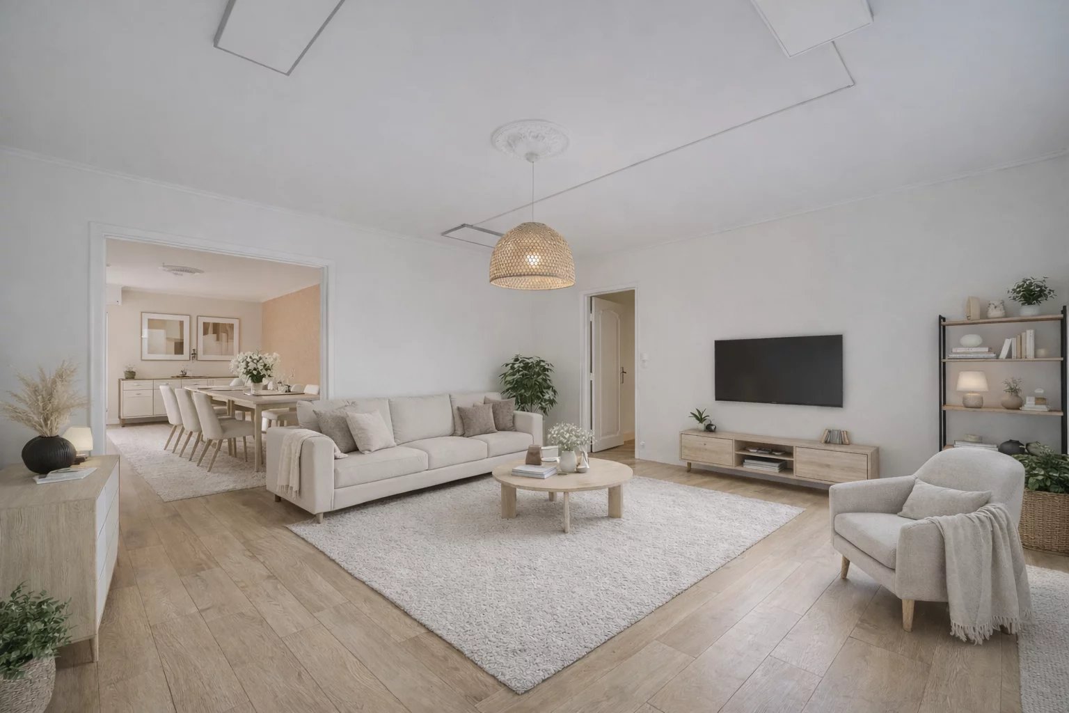 PARIS 11 - APPARTEMENT FAMILIAL 91M2 4PIECES- TRAVAUX A PREVOIR - Image Array