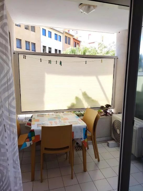Deux pièces avec loggia et piscine