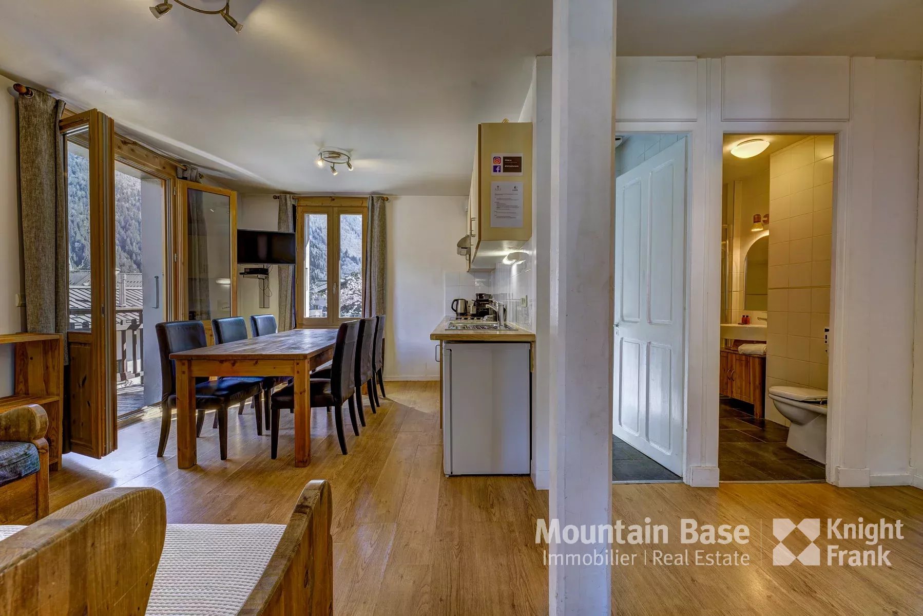 Photo of Central Chamonix townhouse divided into 3 apartments