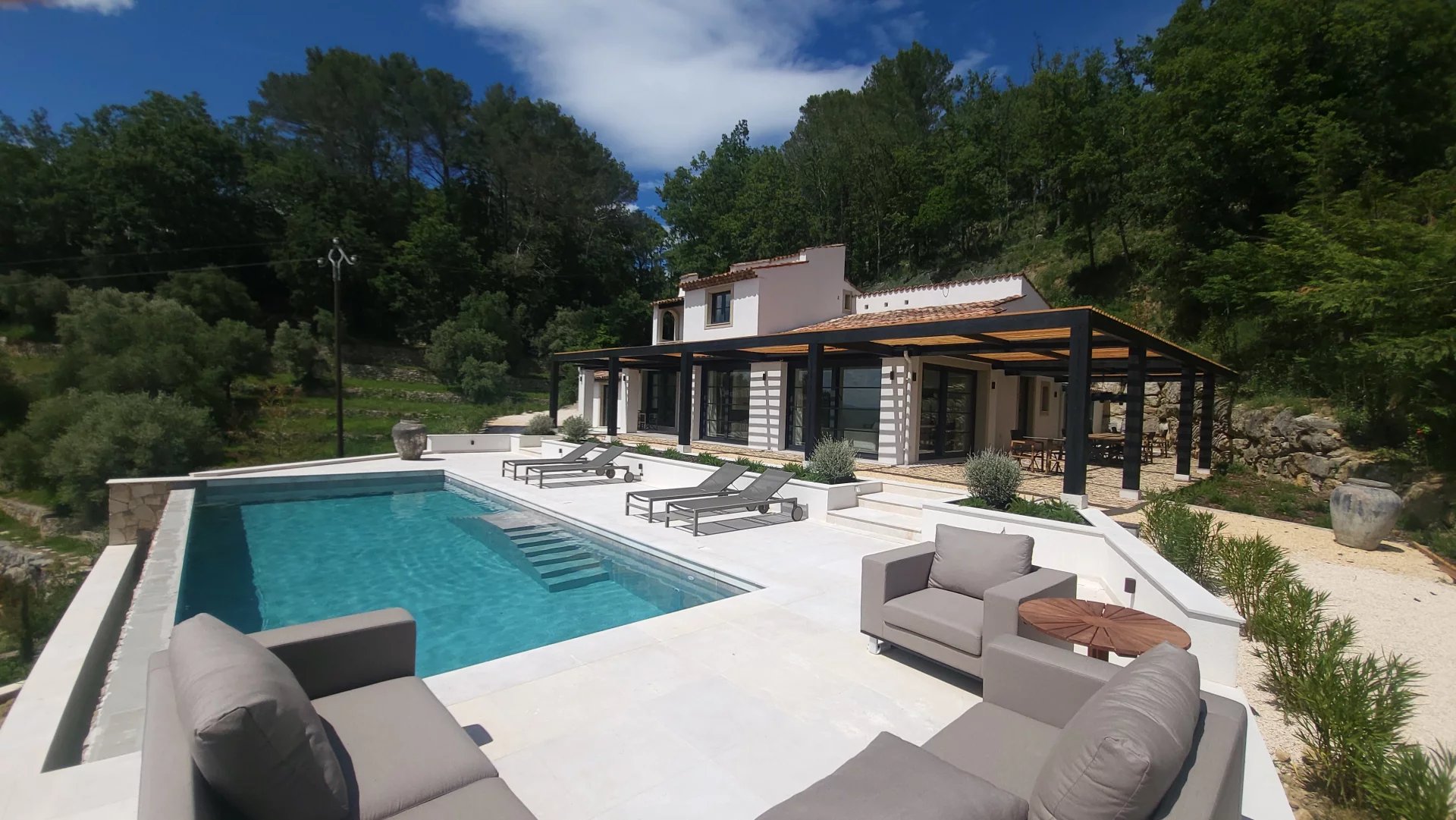 Charming renovated neo-Provencal villa.