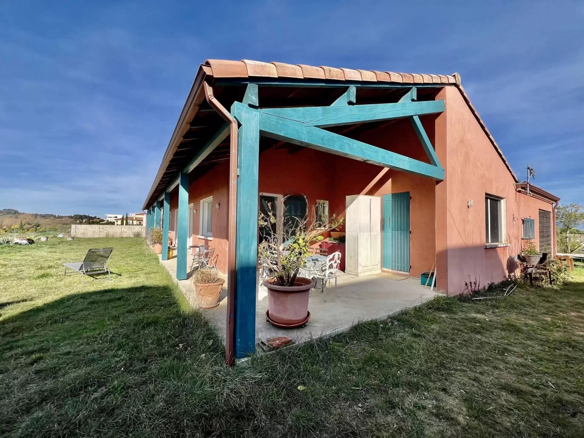 Plain pied Carcassone vue Pyrénées 182m² - Carcassonne (11000)