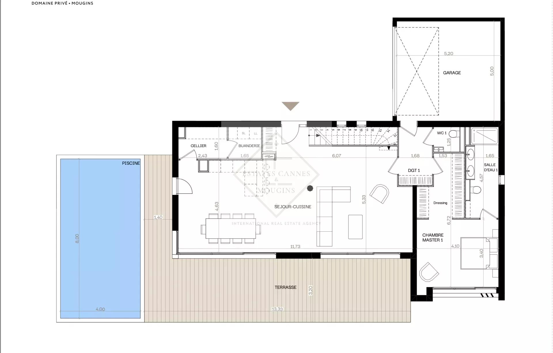 MOUGINS – VILLA CONTEMPORAINE NEUVE AVEC ACCÈS PRIVATIF DANS UN ENVIRONNEMENT PRIVILÉGIÉ — фото 2