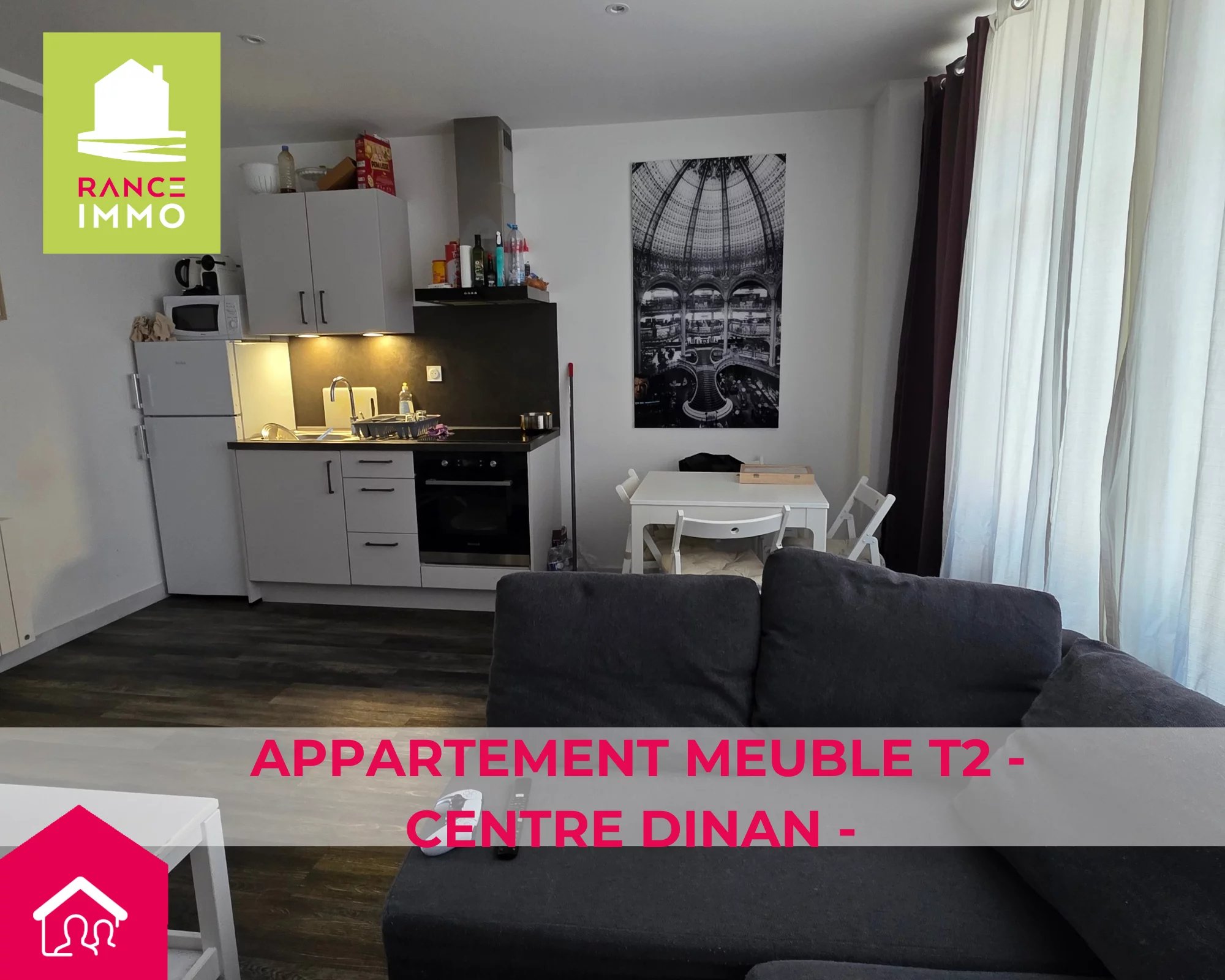 APPARTEMENT MEUBLE -T2 — CENTRE DINAN EN EXCLUSIVITE-