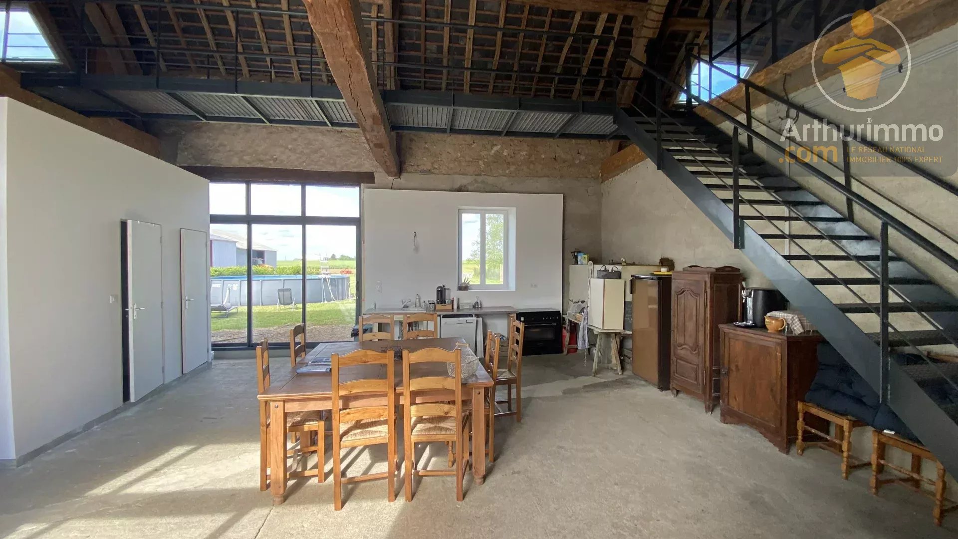 Longère Binas 59 m² + grange à finir 162 m² — photo 5