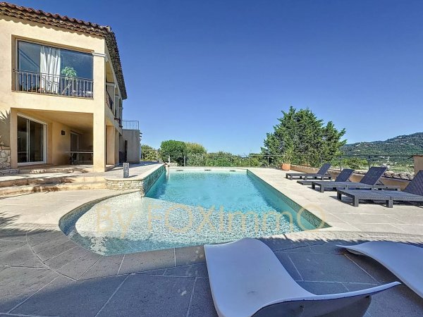 Villa panoramic sea view, quiet, pool in Les Adrets — photo 4