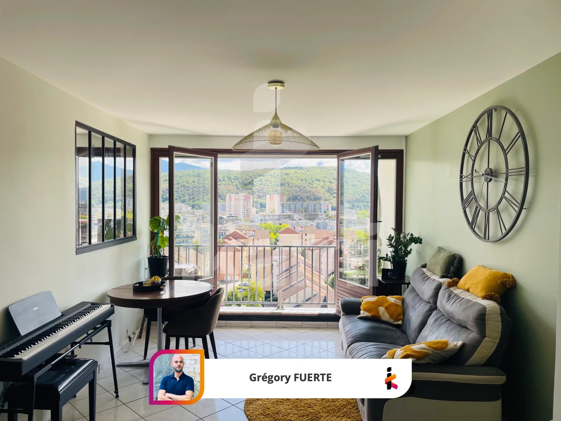 RARE : APPARTEMENT T3 EN DERNIER ÉTAGE AVEC VUE PANORAMIQUE