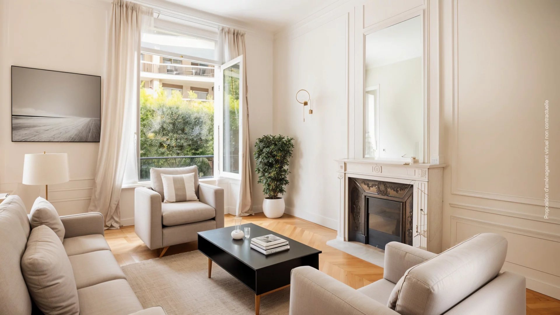 Photo après homestaging