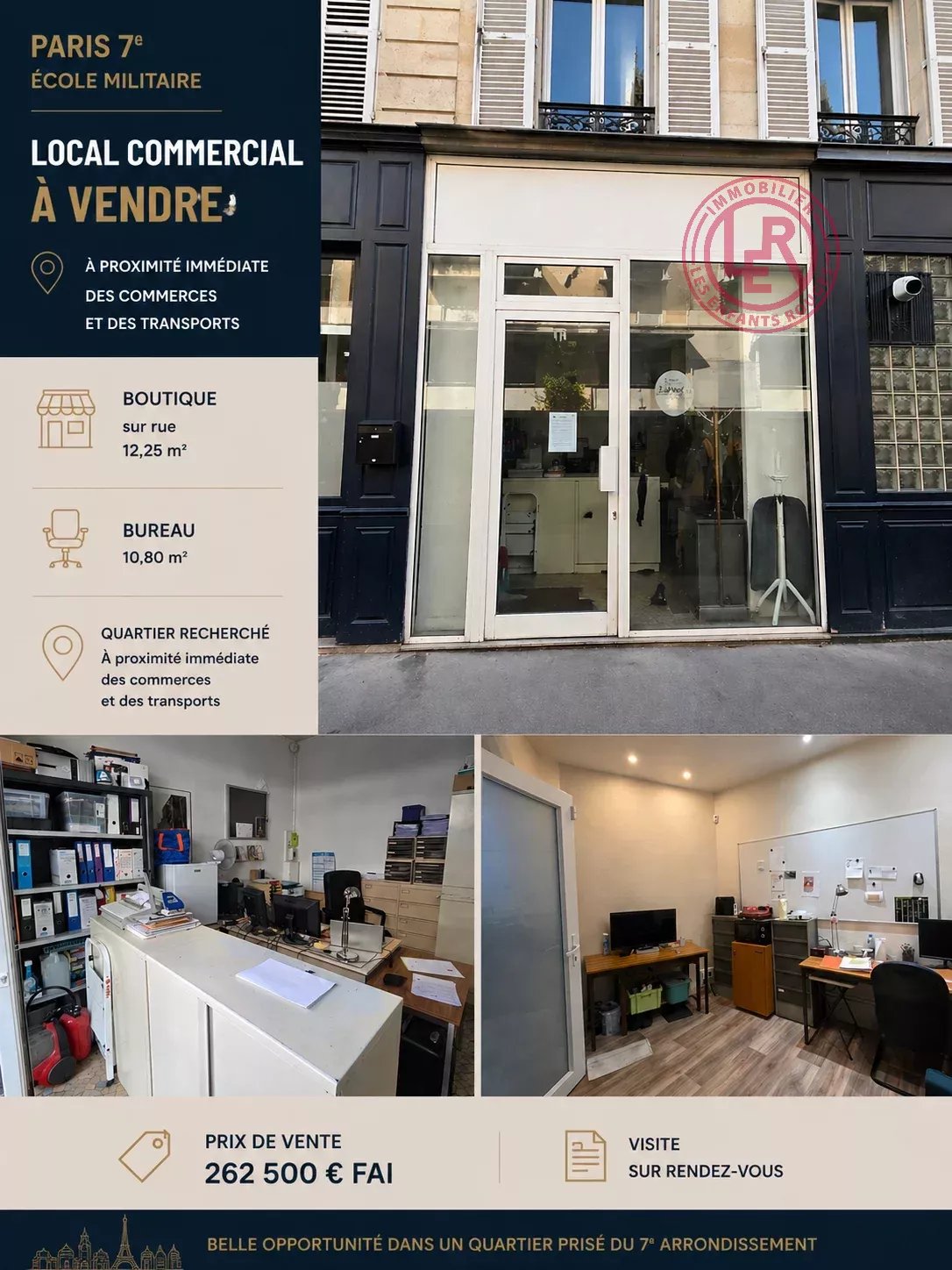 Agence immobilière de Les Enfants Rouges