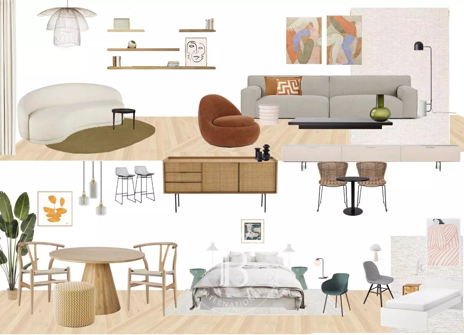 Congres - Gemeubileerd 2 slaapkamer appartement