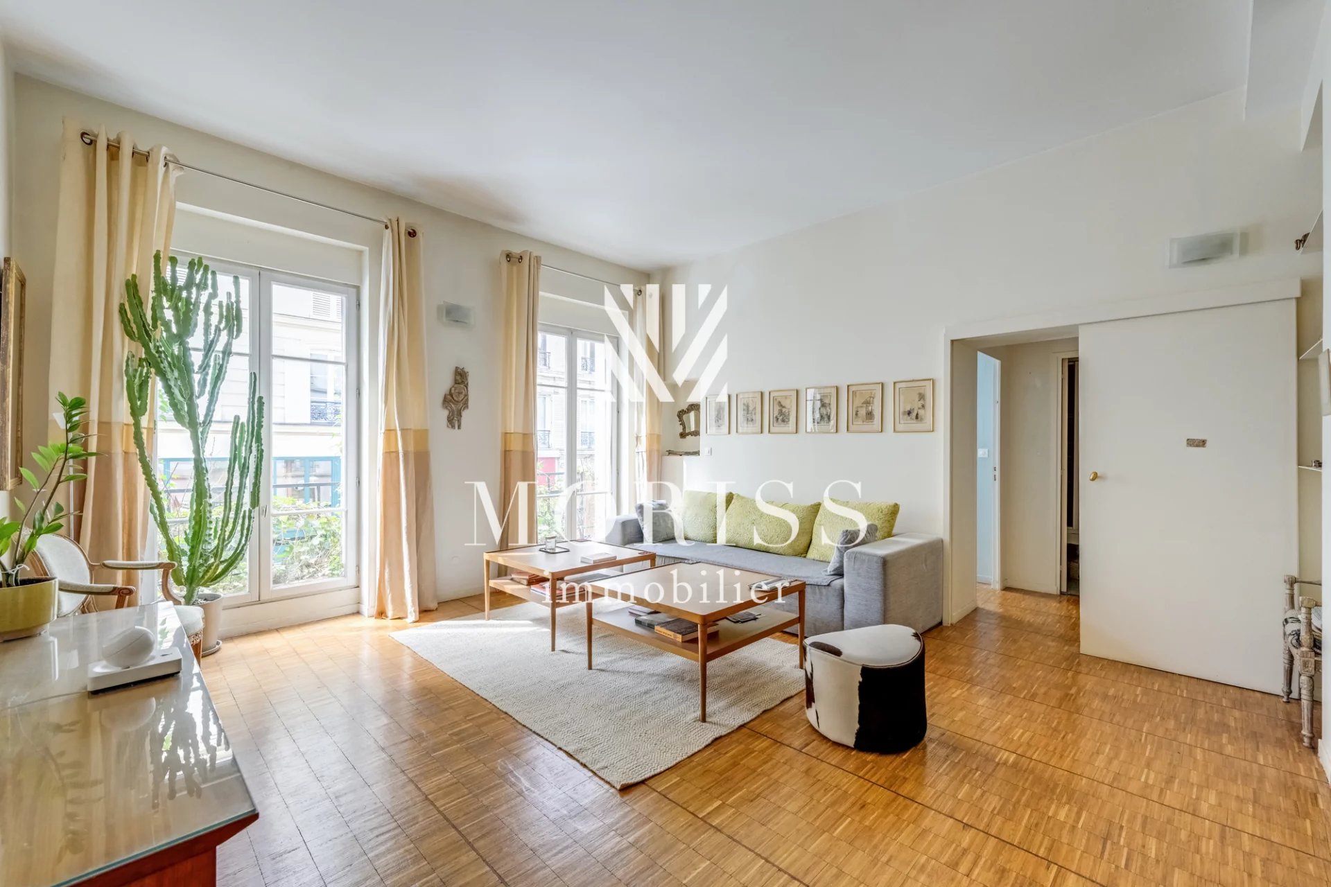 À vendre – Paris 17e Batignolles – 3/4 pièces de 86,69 m² - Image 1