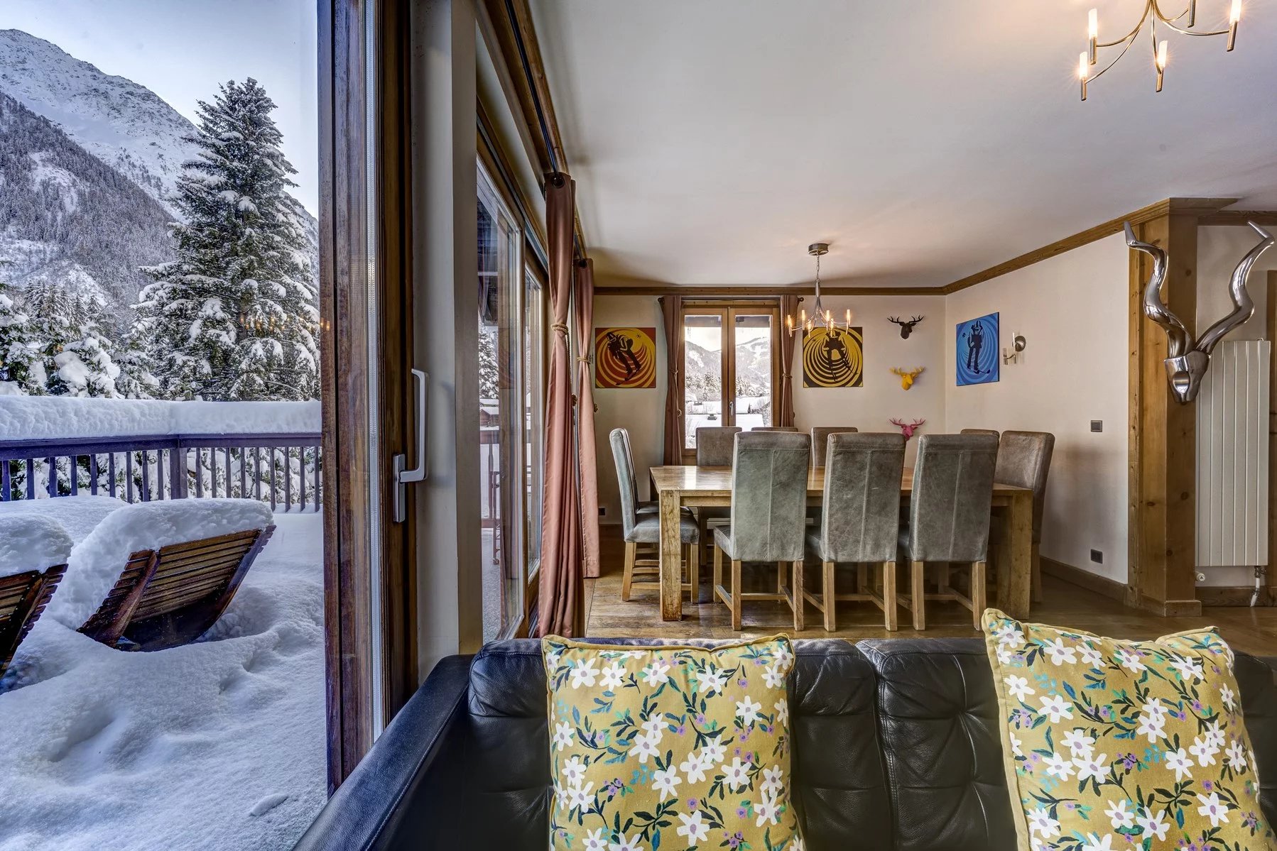 Photo of LES HOUCHES - Homely 5 bedroom chalet on a large plot with building potential
