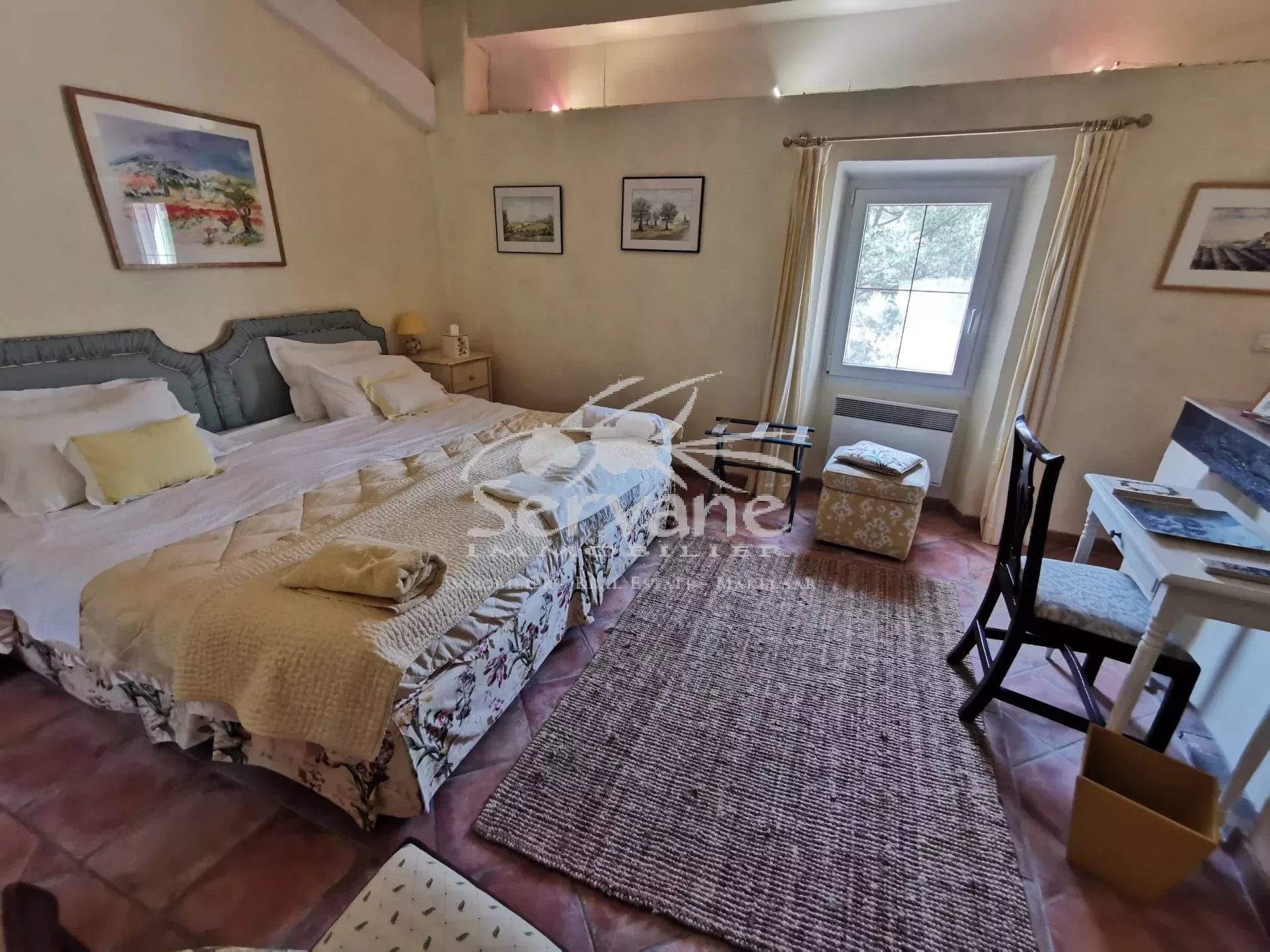 LORGUES PROVENCE FOR SALE COUNTRYSIDE HOUSE 4 BEDROOMS