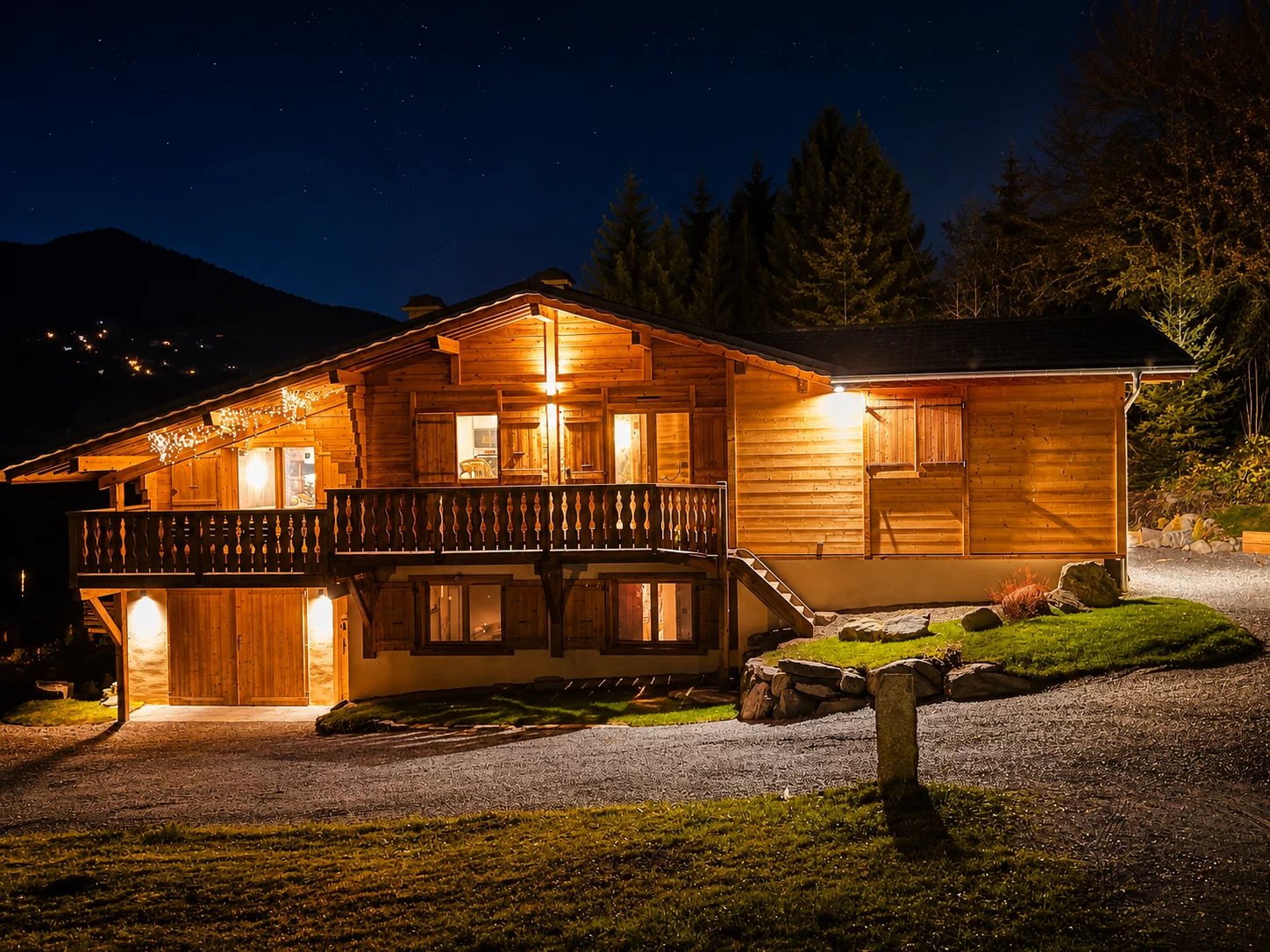 Beautifully Renovated Alpine Chalet with Exceptional Mountain Views