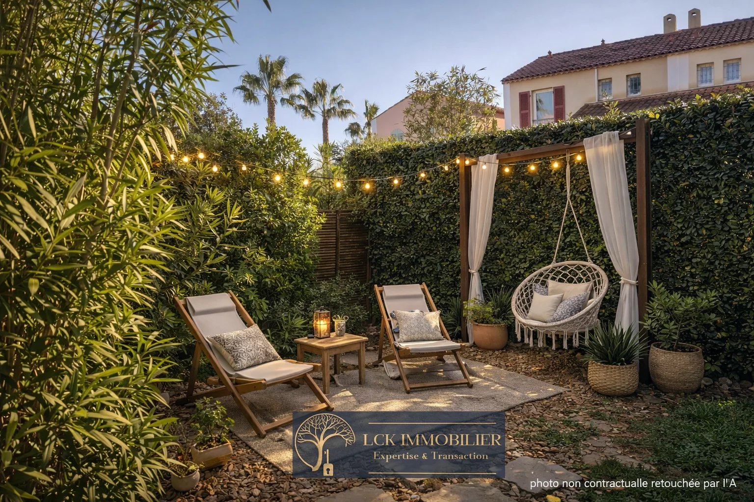 ROQUEBRUNE SUR ARGENS — Villa T4 avec jardin et garage