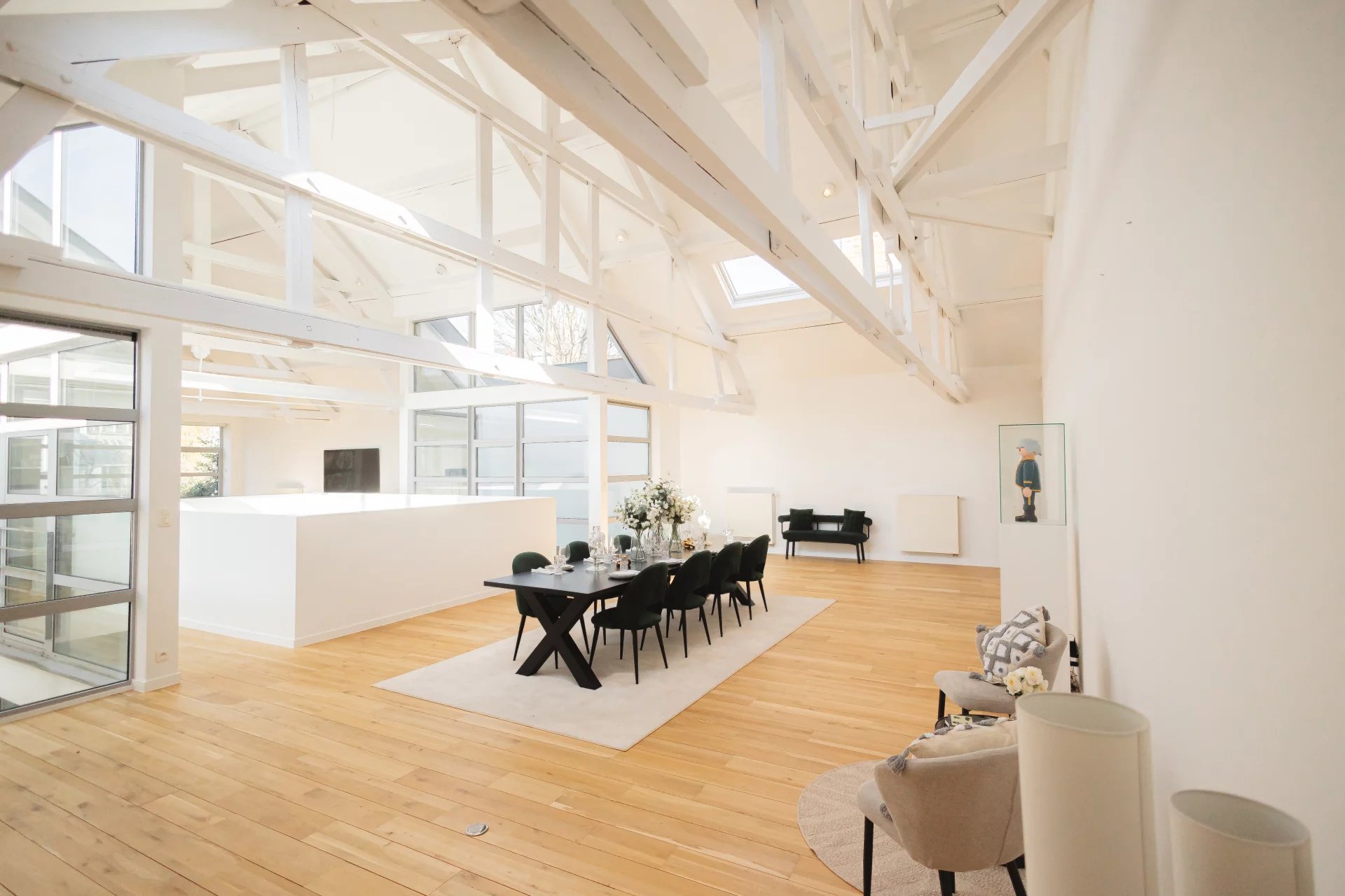 Place du Châtelain - Arrière maison avec jardin - 3 suites