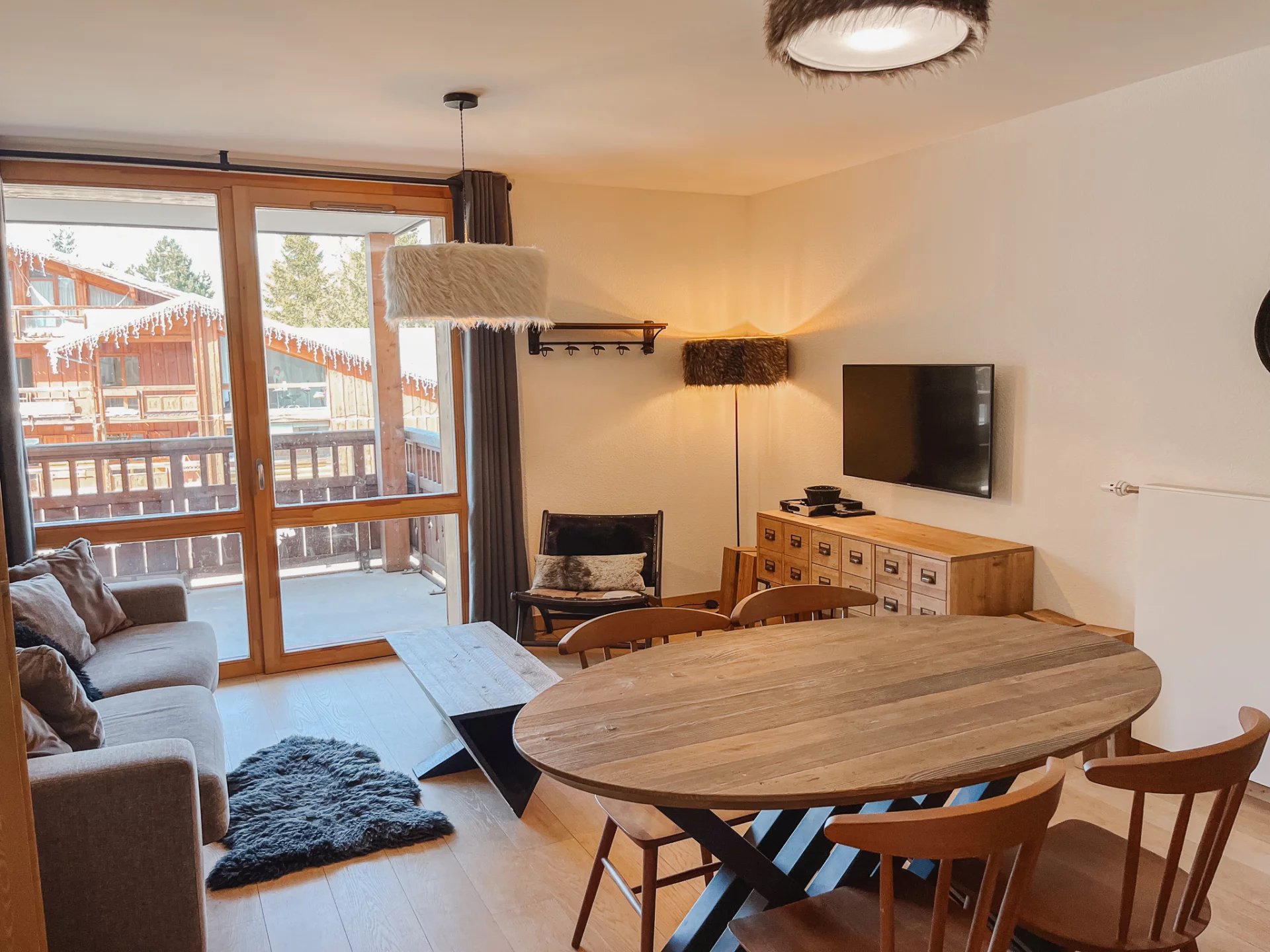 NEIGE ET SOLEIL A23 – Appartement 6 personnes proche des pistes