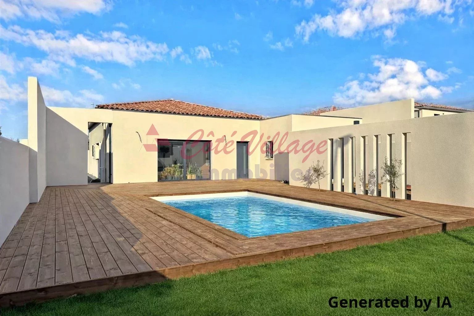 NARBONNE HORS LOTISSEMENT VILLA NEUVE T5 PLAIN PIED FRAIS DE NOTAIRE REDUITS