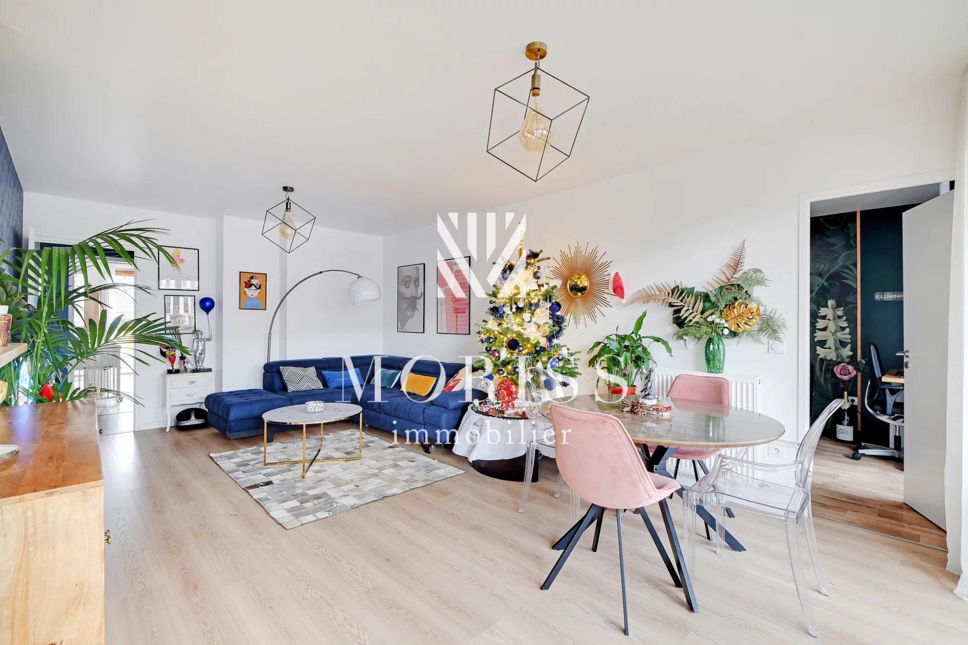 90m2 / LUMINEUX / 4 PIECES / ILE SAINT DENIS / PLEYEL LIGNE 14 - Image Array