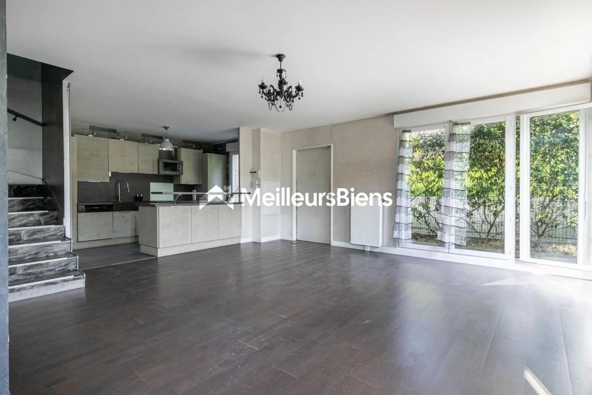 RUEIL-MALMAISON - QUARTIER PLATEAU - APPARTEMENT EN DUPLEX - 89 M² - 3 CHAMBRES - JARDINET - TERRASSE - 2 BOX -