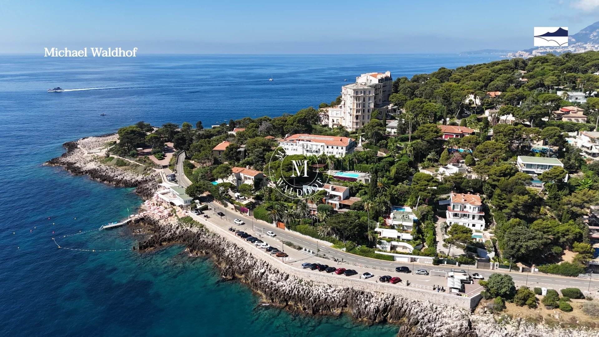 Cap Martin Villa villa 80% entourée par la mer