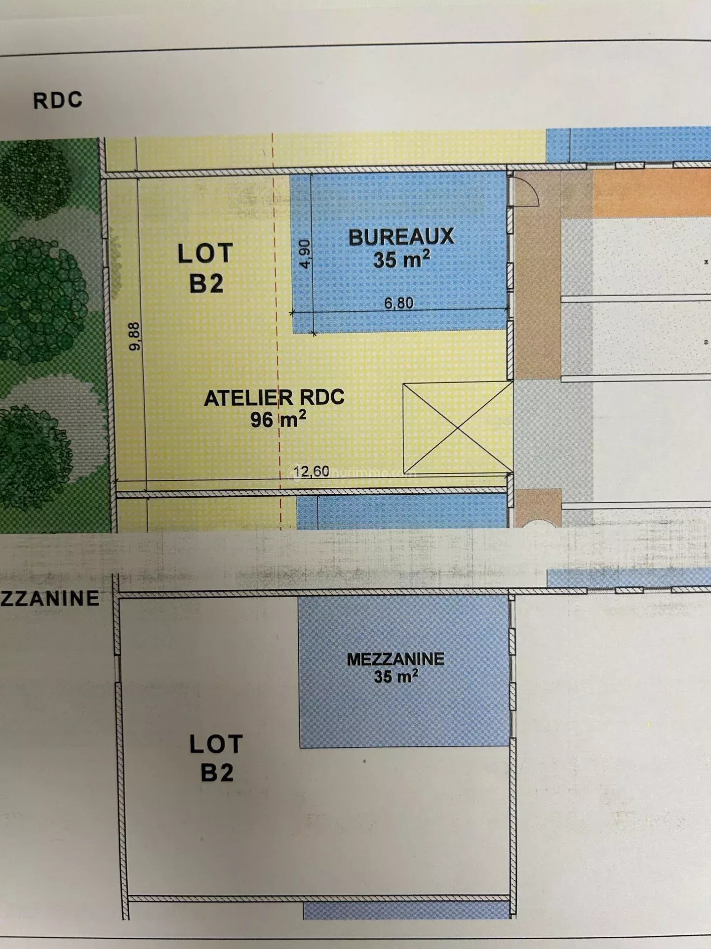 À louer – Très beau local commercial / d’activité de 161 m² – Décines-Charpieu - Photo 2
