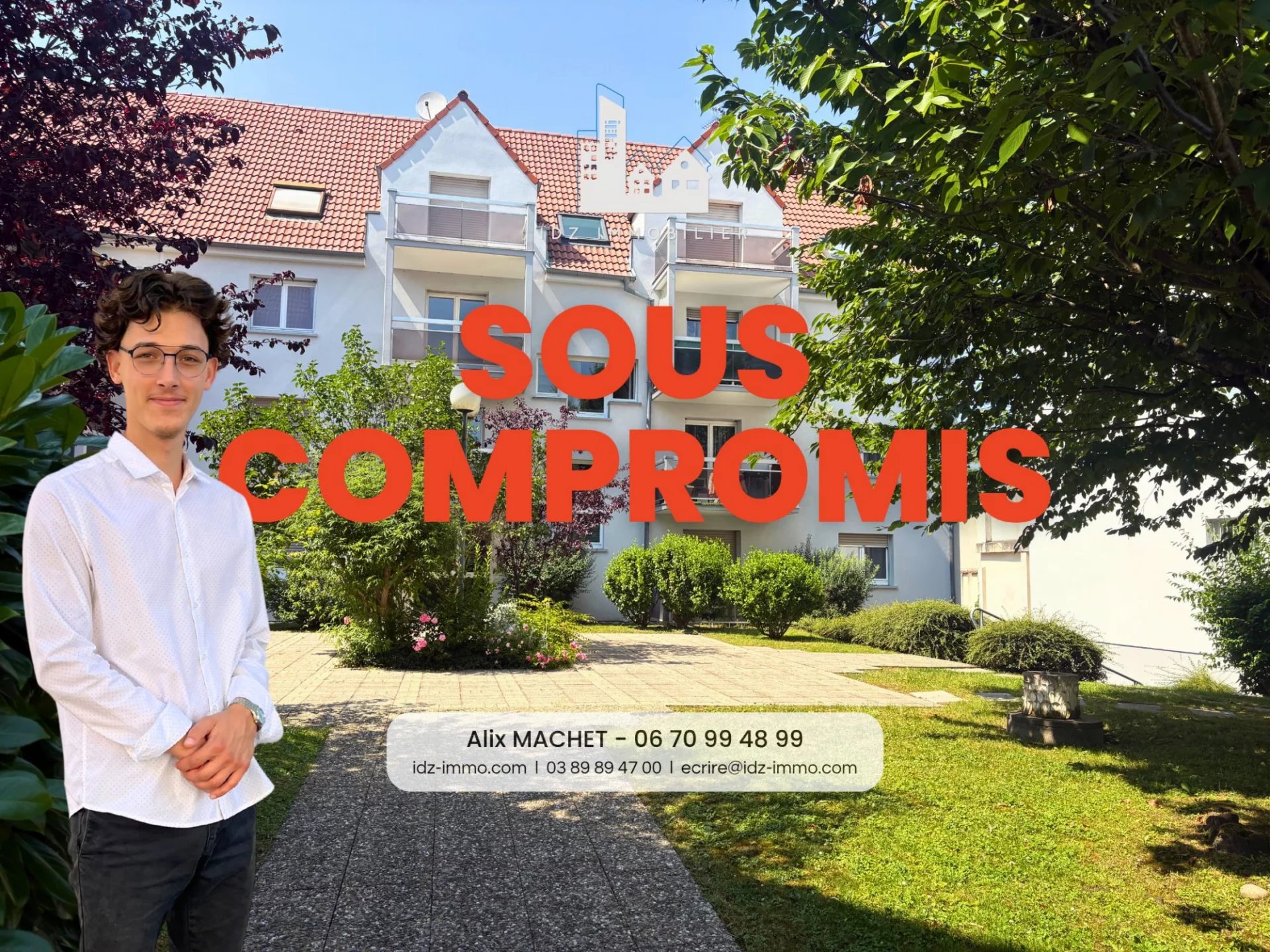 CENTRE-VILLE DE SAINT-LOUIS / T2 de 57m2 au 3ème et dernier ét