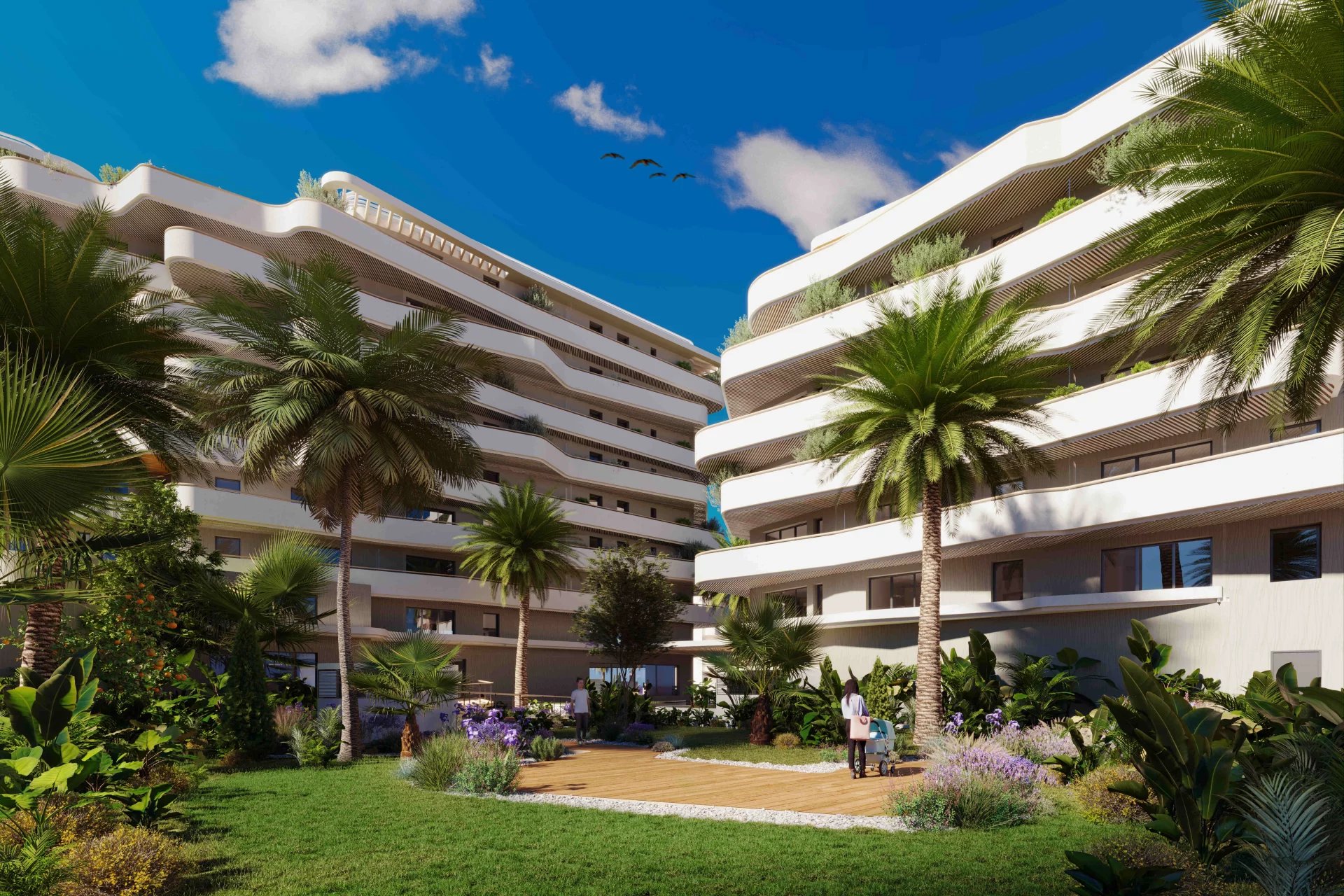 À vendre : Magnifique T2 de 42,5 m² avec terrasse, exposé plein sud à Cannes La Bocca