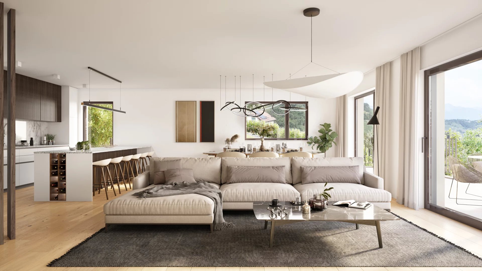 Villa jumelle de 5.5 pièces avec vue panoramique sur le lac !