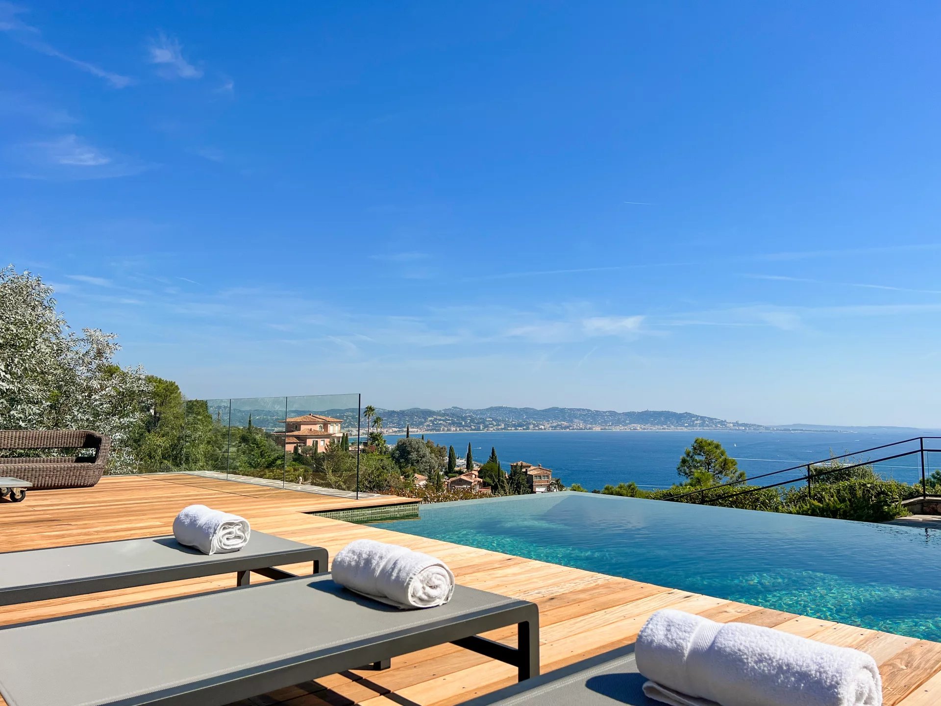 Villa 10 personnes, location saisonnière Théoule-sur-Mer