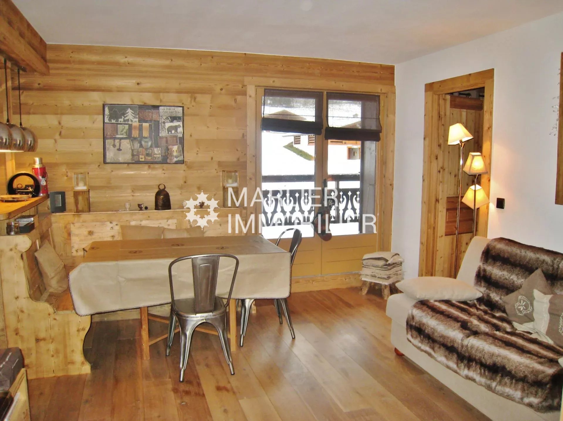 Location saisonnière Appartement Megève