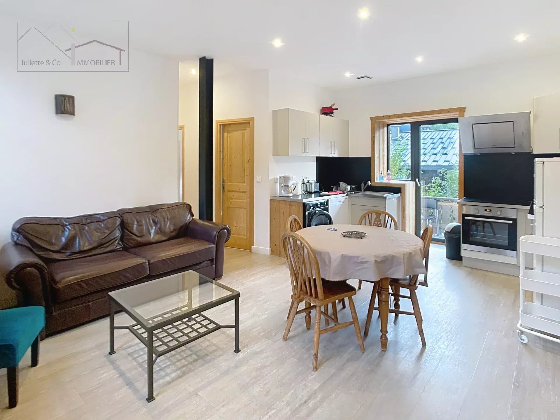 Photo of 260 m² former school converted into 3 furnished apartments in Les Houches