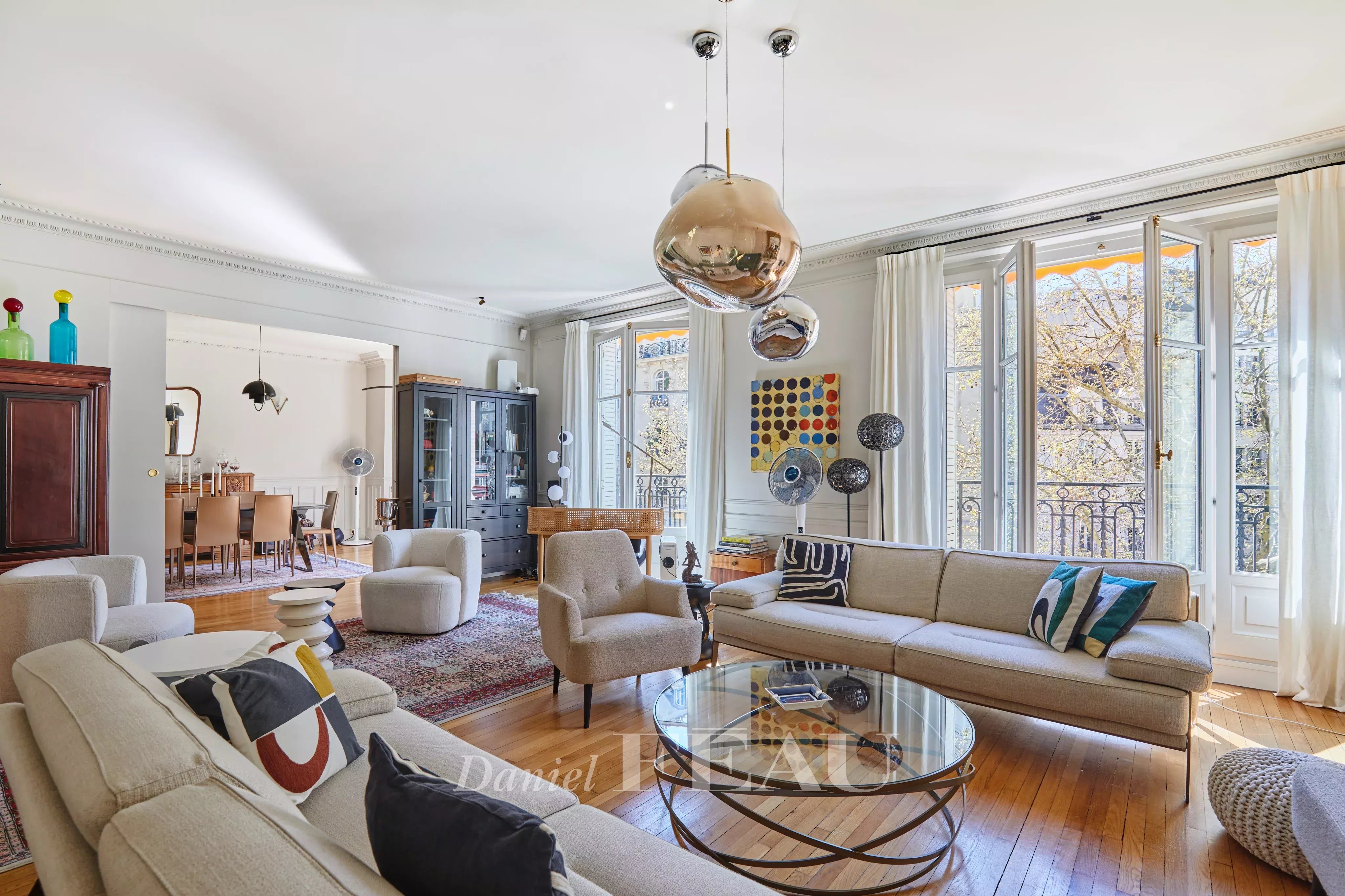 Réception à la vue dégagée