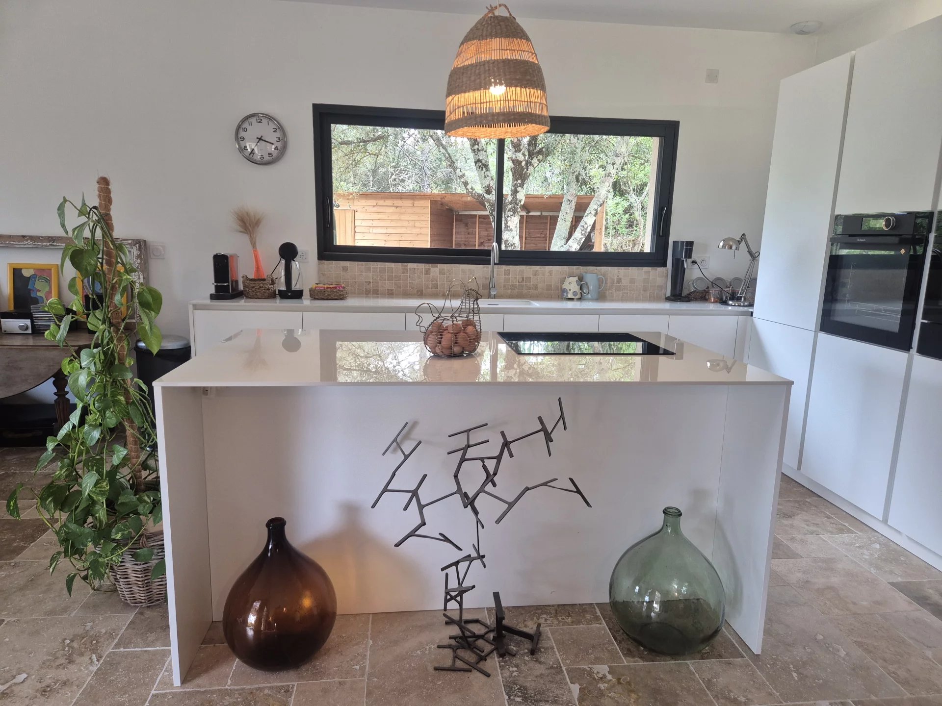 Villa and 4 gites in Cotignac, unique layout with pool house and pool