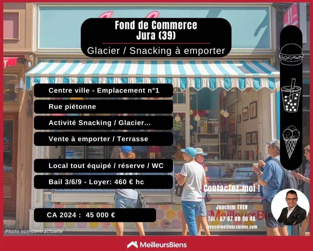 Fond de Commerce - Glacier / Snacking - Lons le Saunier