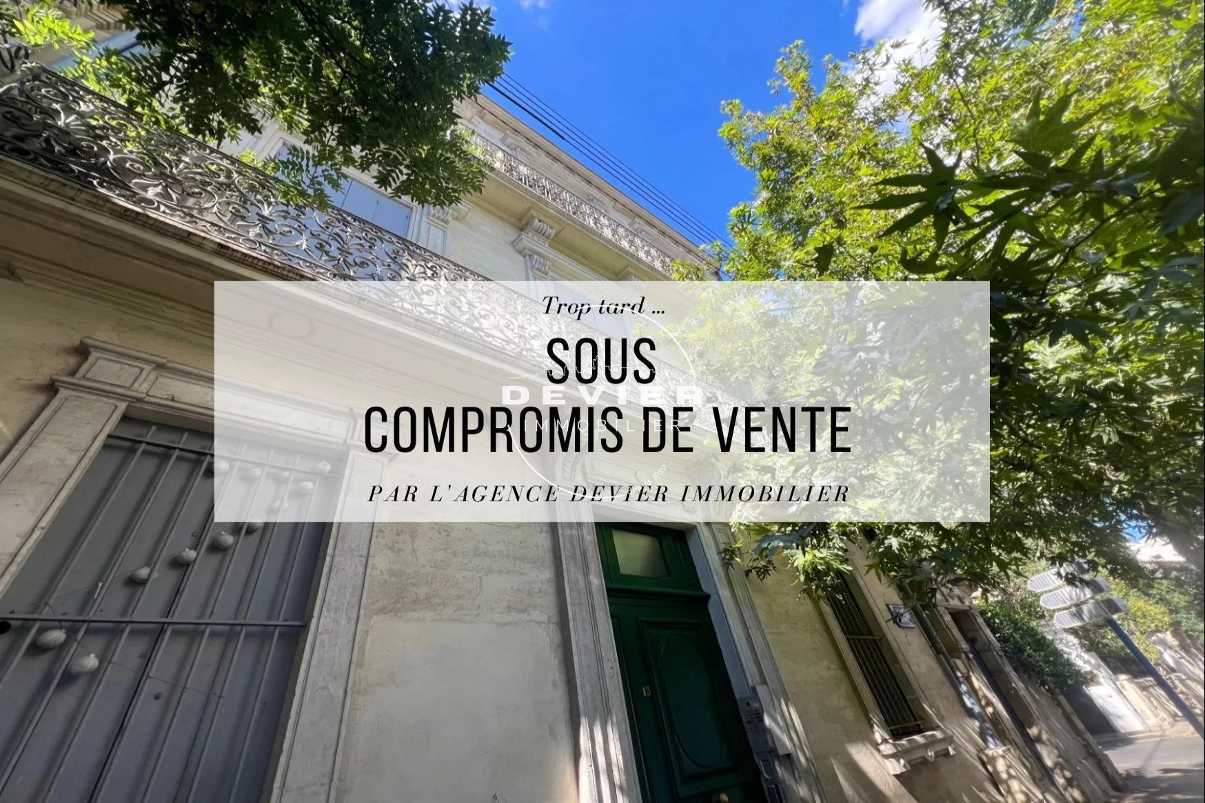 Vente Appartement Montpellier